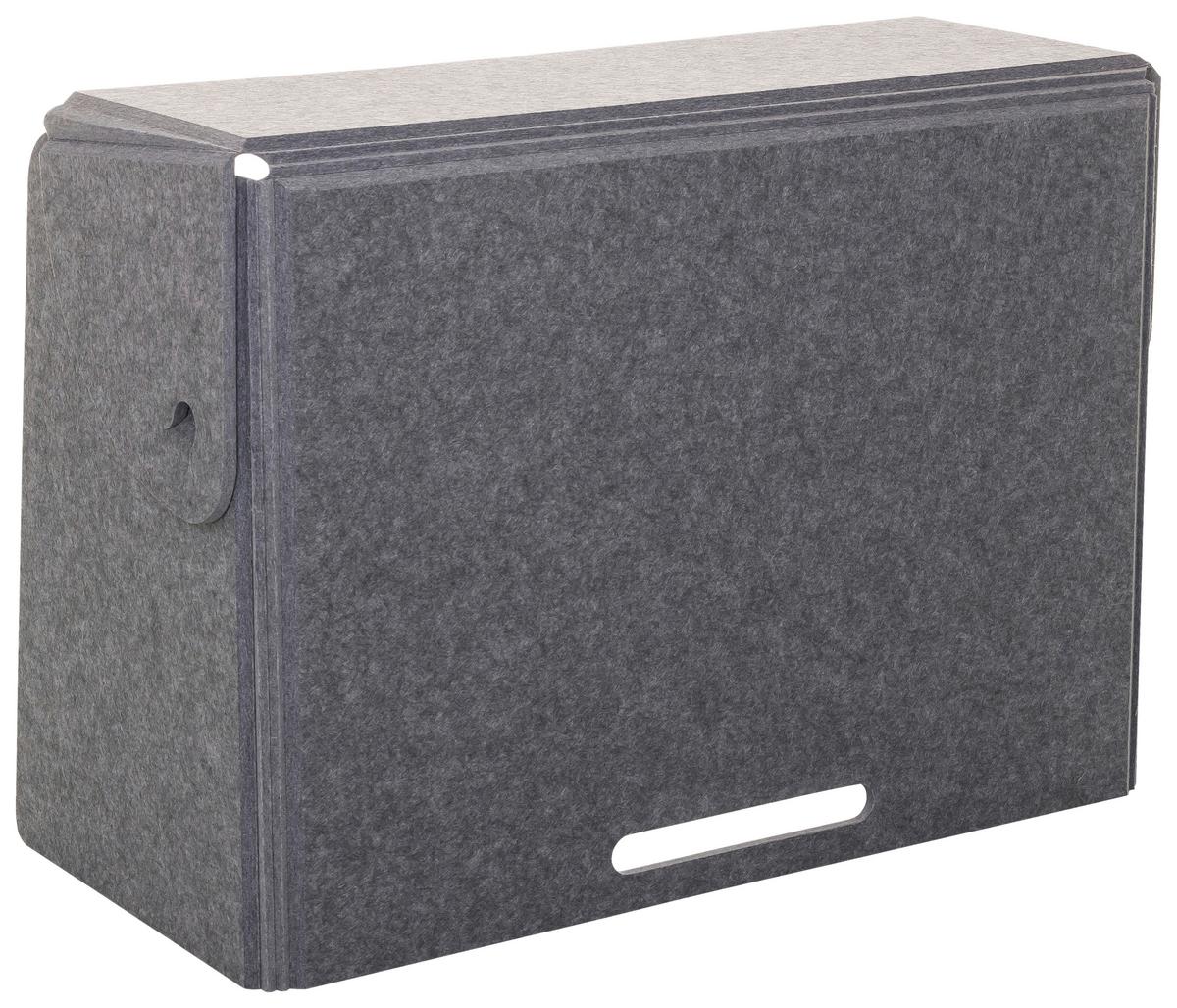 Pregradna Stena Flexmiut Fold, Siva - siva, Basics, umetna masa/tekstil (84/58/40cm) - MID.YOU