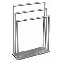 WIESZAK STOJĄCY NA RĘCZNIKI WALDI - kolor stalowy, Basics, metal (58/83/20cm)