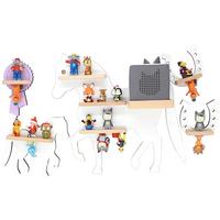 Otroška Polica Boarti, Bela - bela, Moderno, leseni material (46/43/19cm) - MID.YOU