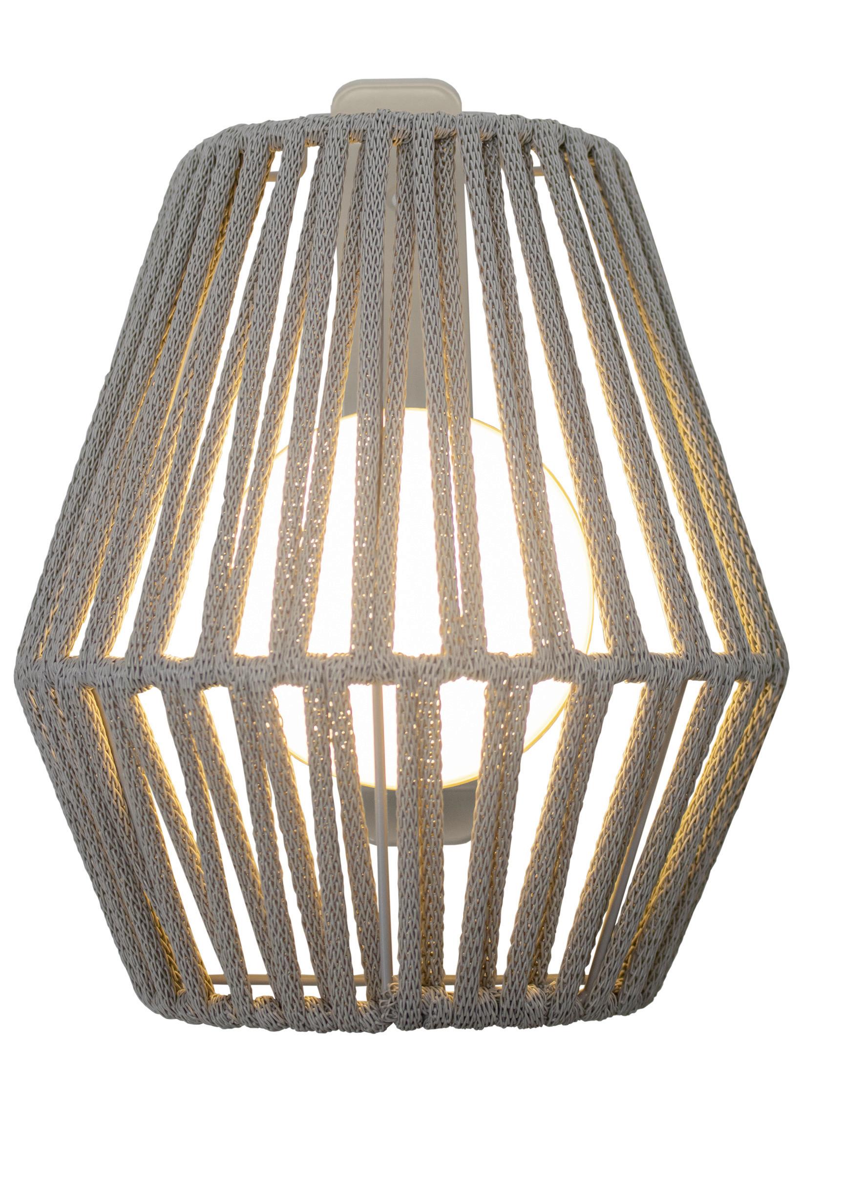 KINKIET ZEWNĘTRZNY LUMCNT025SXWLNW CONTA - taupe, Natur, tworzywo sztuczne (21.2/16.3/27.2cm) - Newgarden