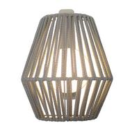 KINKIET ZEWNĘTRZNY LUMCNT025SXWLNW CONTA - taupe, Natur, tworzywo sztuczne (21.2/16.3/27.2cm) - Newgarden