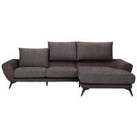 DUŻY NAROŻNIK SORIA - ciemnoszary/czarny, Modern, tkanina (296/103/176cm) - Premium Living