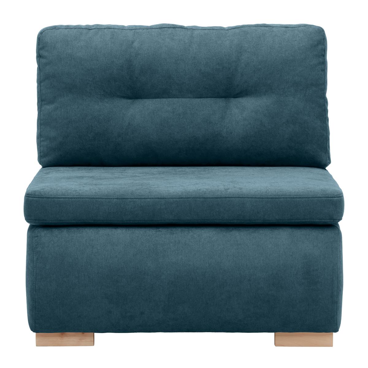 Fotelja Na Razvlačenje Modena - tirkizna/prirodne boje, tekstil/plastika (89/88/90cm) - Modern Living