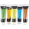 Acrylfarbenset Colour, 5-teilig - Blau/Gelb (0.1l) Acrylfarbenset Colour, 5-teilig - Blau/Gelb (0.1l)