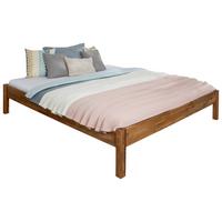 Bett Dora ca. 180x200 cm Eiche Massiv - Naturfarben, MODERN, Holz (180/200cm) - MID.YOU