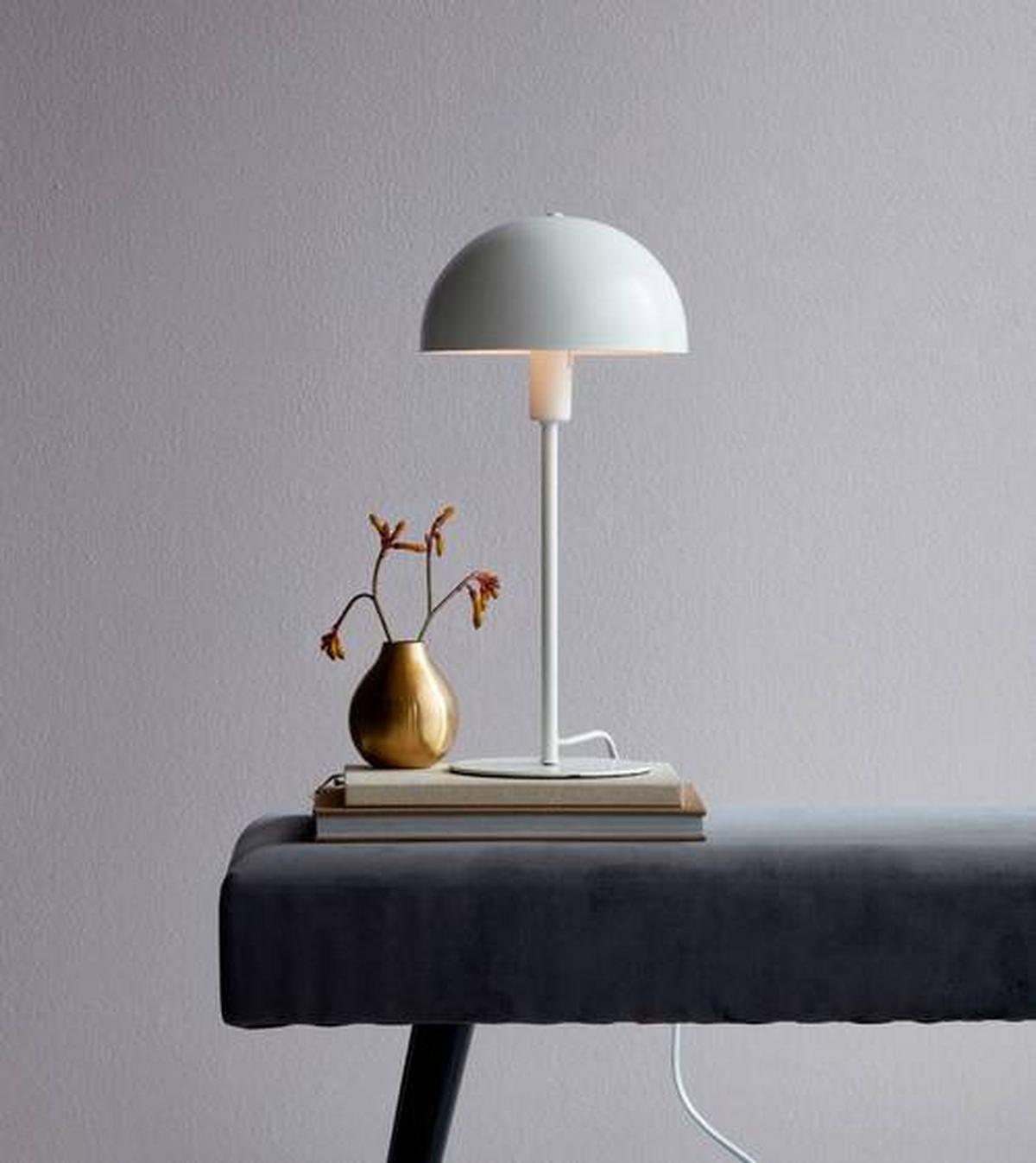 LAMPA STOŁOWA 48555001 - biały, Basics, metal (20/41,5cm) - Nordlux