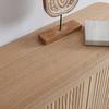 BYRÅ SKANDY - naturfärgad, Modern, trämaterial/trä (70/80/30cm) - Premium Living