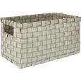 Korb in Grau, M - Grau, Kunststoff (35/21/20cm) - MODERN LIVING