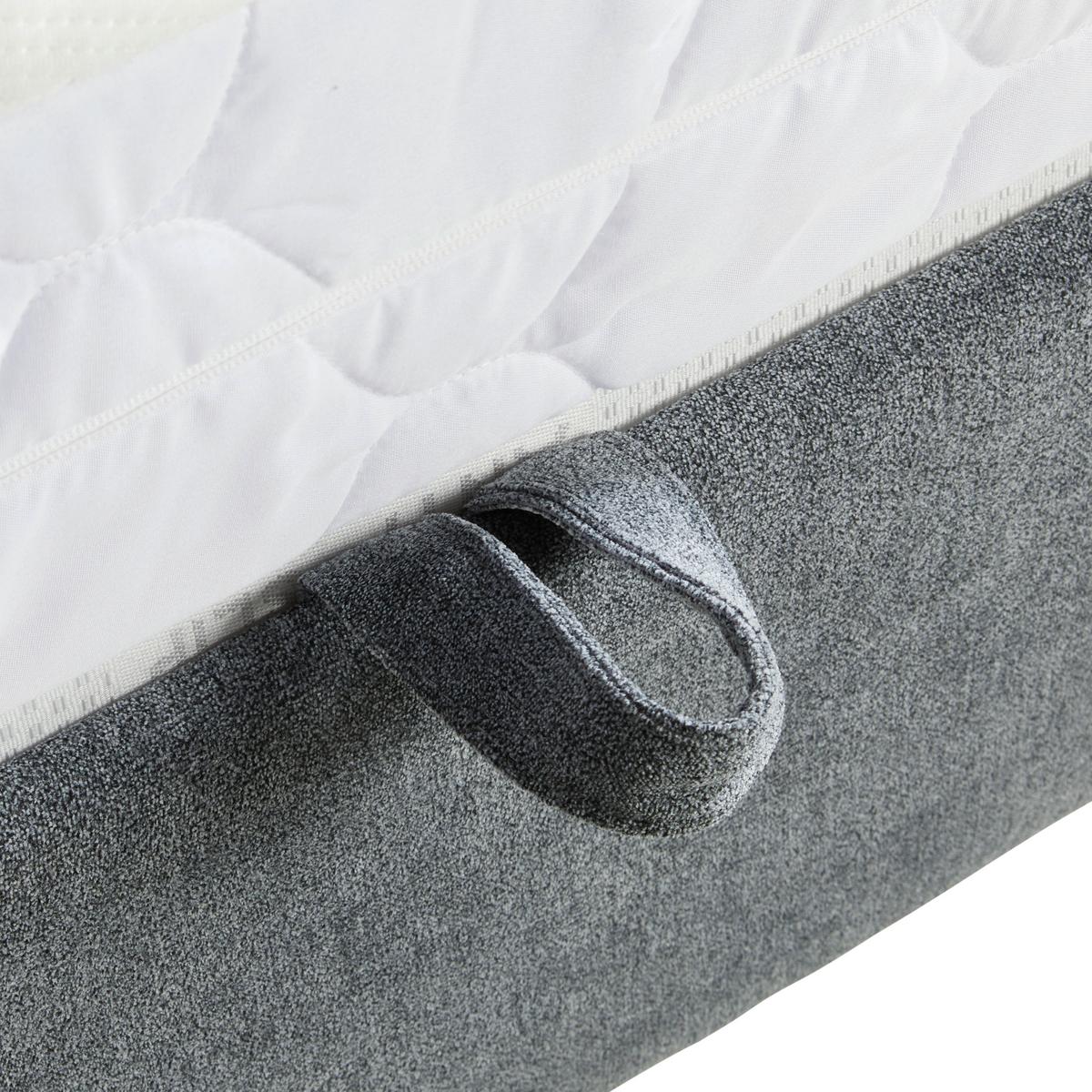 Box Krevet Magic - siva/crna, Konvencionalno, drvni materijal/tekstil (180/200cm) - Modern Living