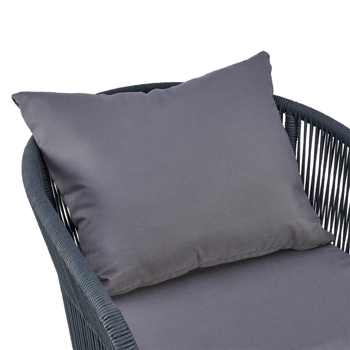 Lounge Garnitura Trendy, Barva Akacije, Antracit - temno siva/antracit, Moderno, kovina/les (160/75/70cm)