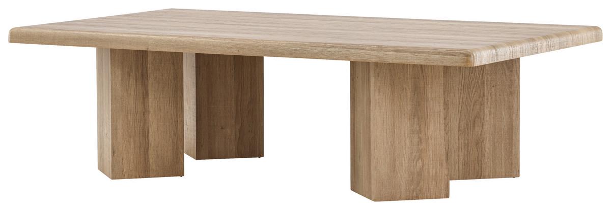 COUCHTISCH LILLEHAMMER - Hellbraun, Design, Holz (140/80/40cm) - Livetastic