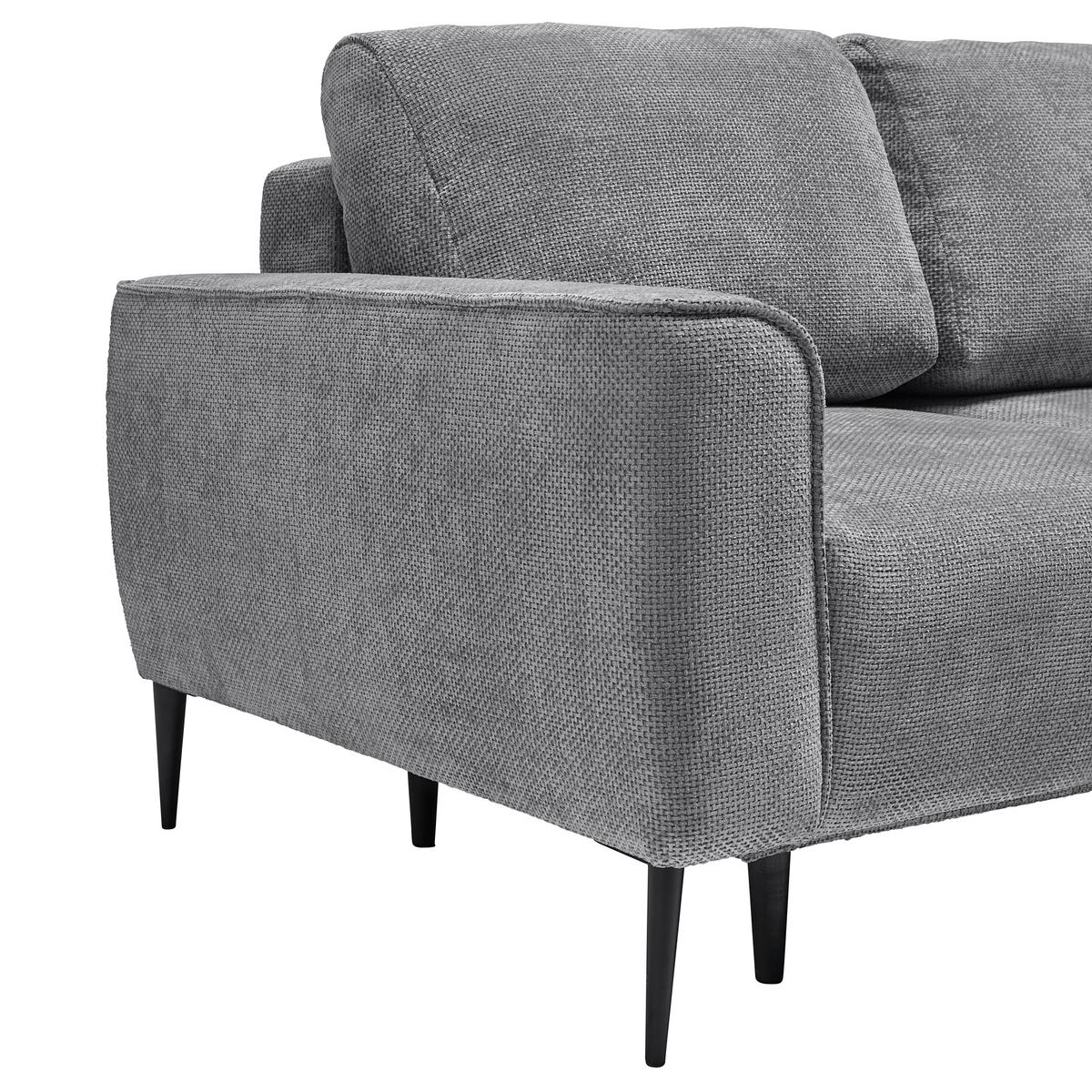 Canapea modulara CUSTOM - gri, Modern, textil (255/85/164cm) - Mömax