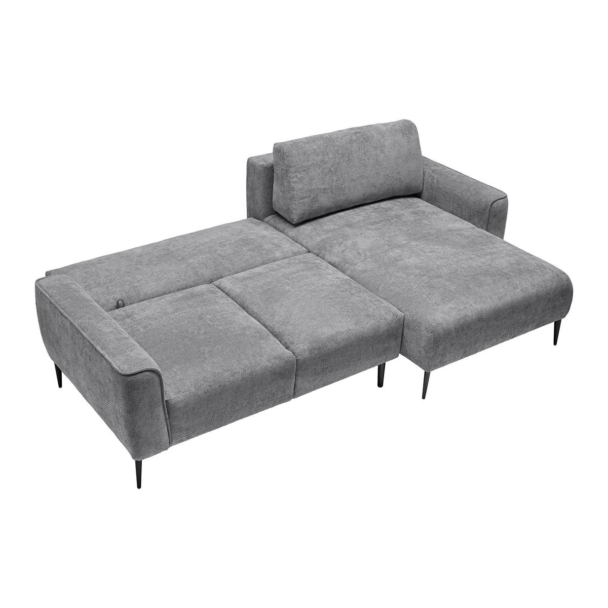 Canapea modulara CUSTOM - gri, Modern, textil (255/85/164cm) - Mömax
