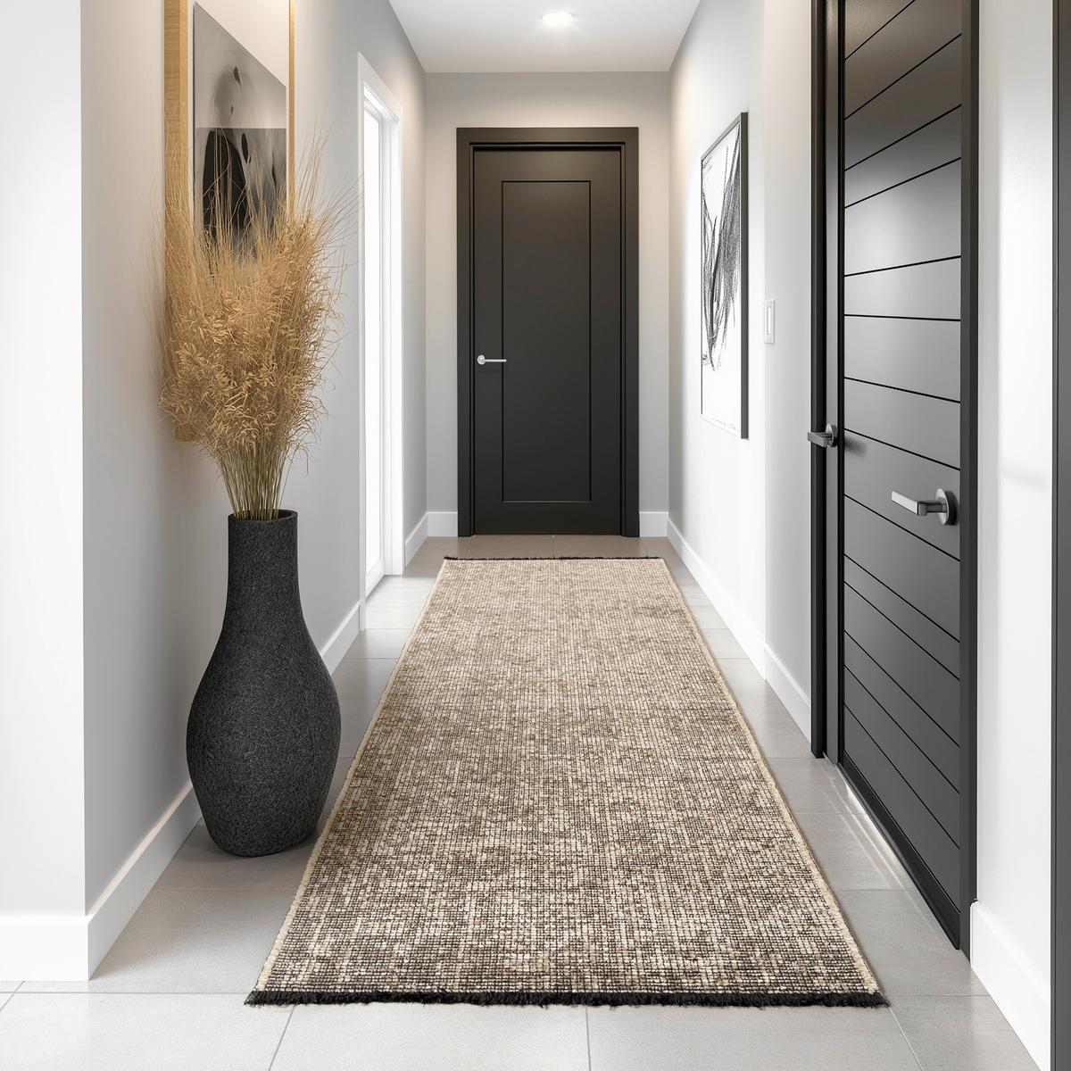 Ravno Tkana Preproga Space, Bež, 80x150cm - bež, Konvencionalno, tekstil (80/150cm) - Novel