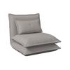 BÄDDFÅTÖLJ TAMARA - ljusgrå, Modern, metall/textil (82/31/69cm) - Bessagi Home
