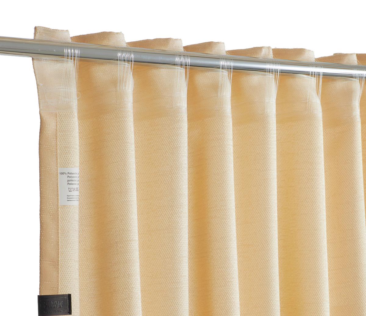 ZASŁONA GOTOWA SW-LIGHT - beżowy, Basics, tkanina (130/250cm) - Schöner Wohnen