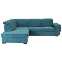 Kutna Garnitura Vince - plava/crna, Design, tekstil/plastika (202/280cm) - Modern Living