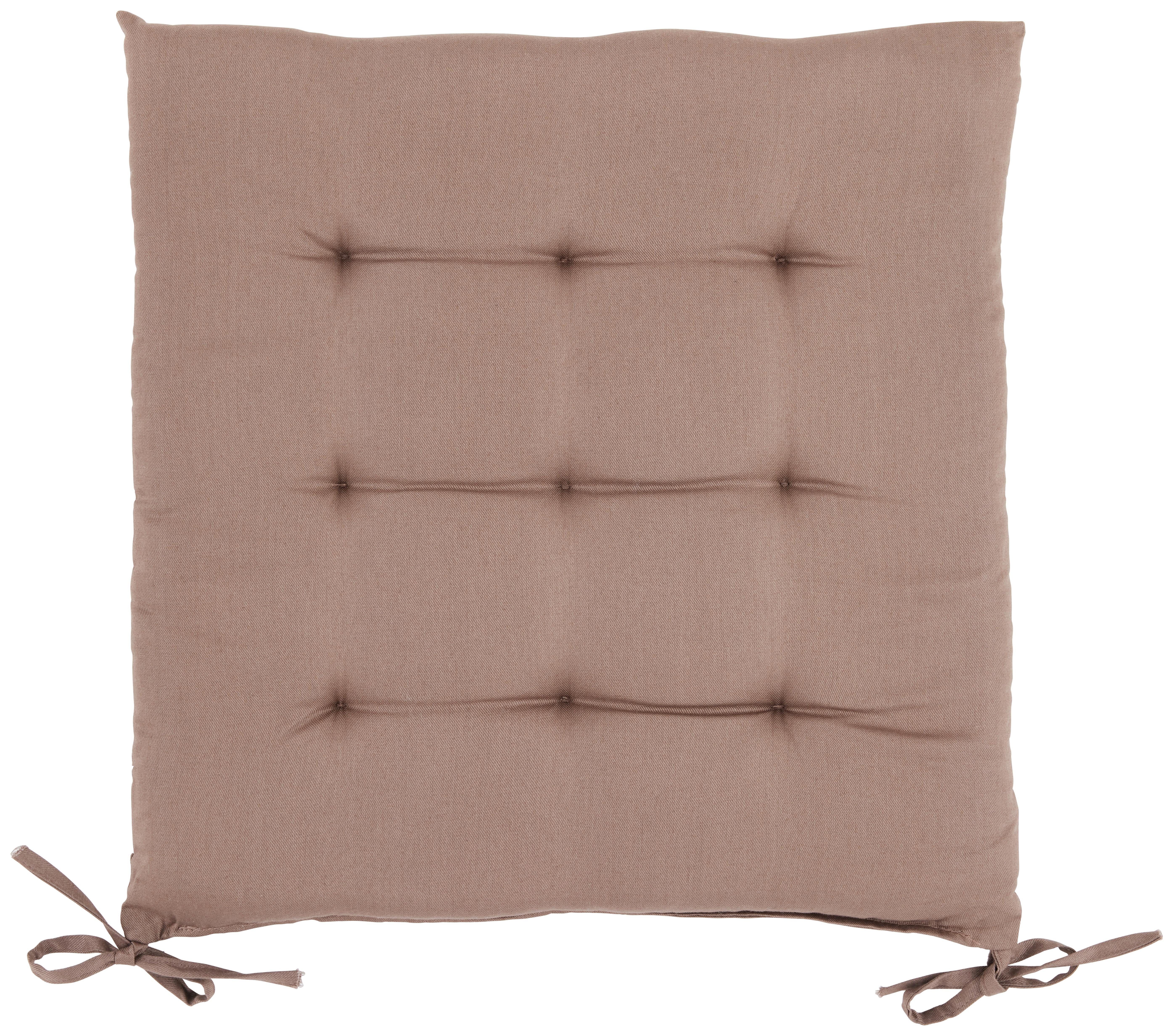 Ülőpárna Lola 40/40 - cappuccino, textil (40/40/4cm) - Mömax