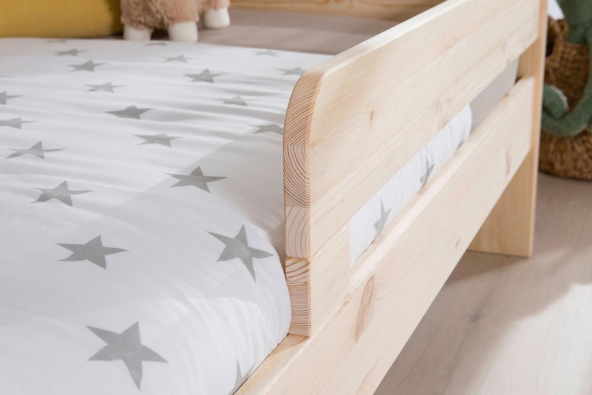 Bett Bennet mit Schubkasten ca. 90x200 cm Kiefer Natur - Naturfarben, MODERN, Holz (90/200cm) - MID.YOU