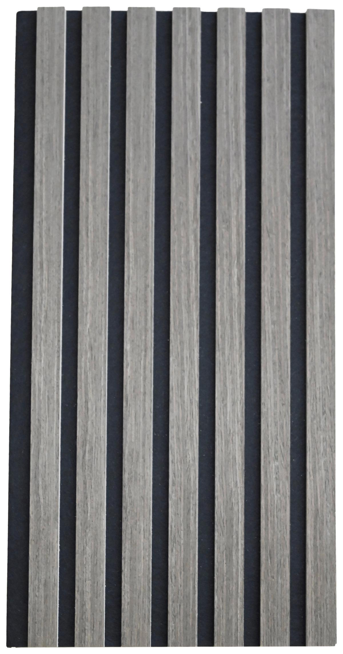 Akustikpaneel Ashley Walnussfarben - Walnussfarben, MODERN, Holz/Holzwerkstoff (60,5/28/1,2cm) - Based