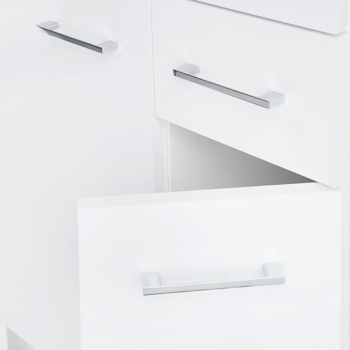 Kopalnica Modena, Bela - bela, Moderno, leseni material/keramika (60/197/46cm) - Mömax