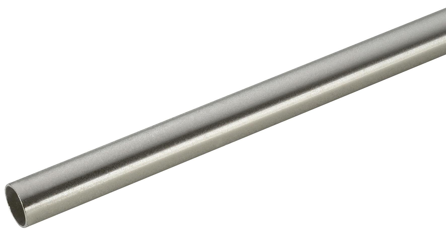 DRĄŻEK OKRĄGŁY ROHR - kolor stalowy, Basics, metal (160cm) - Homeware