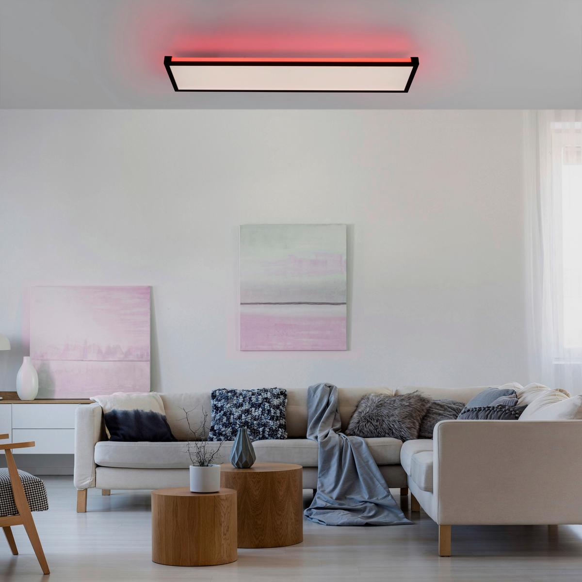 Deckenleuchte 11622-18 Mario max. 34 Watt - Schwarz, Design, Kunststoff/Metall (100/25/7,1cm)