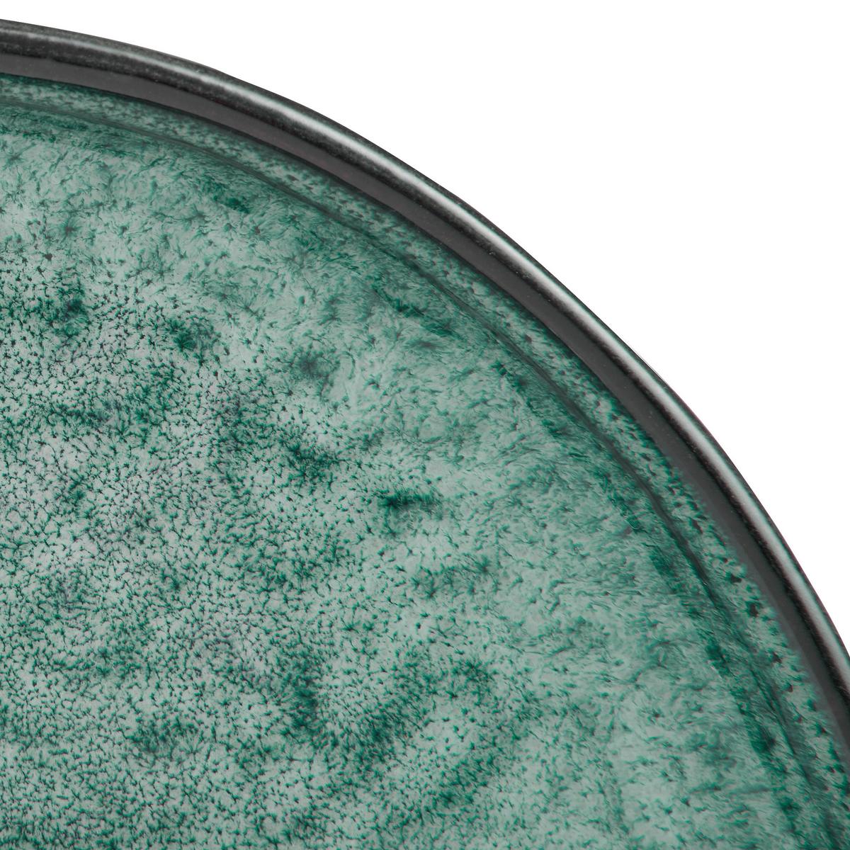 SERWIS OBIADOWO-ŚNIADANIOWY SØREN GREEN - zielony, Trend, ceramika - Novel