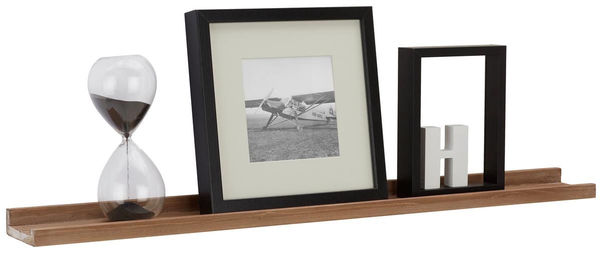 Falipolc Natúr Fenyő Kiko - feketefenyő, Modern, fa (80/3/9cm) - Mömax