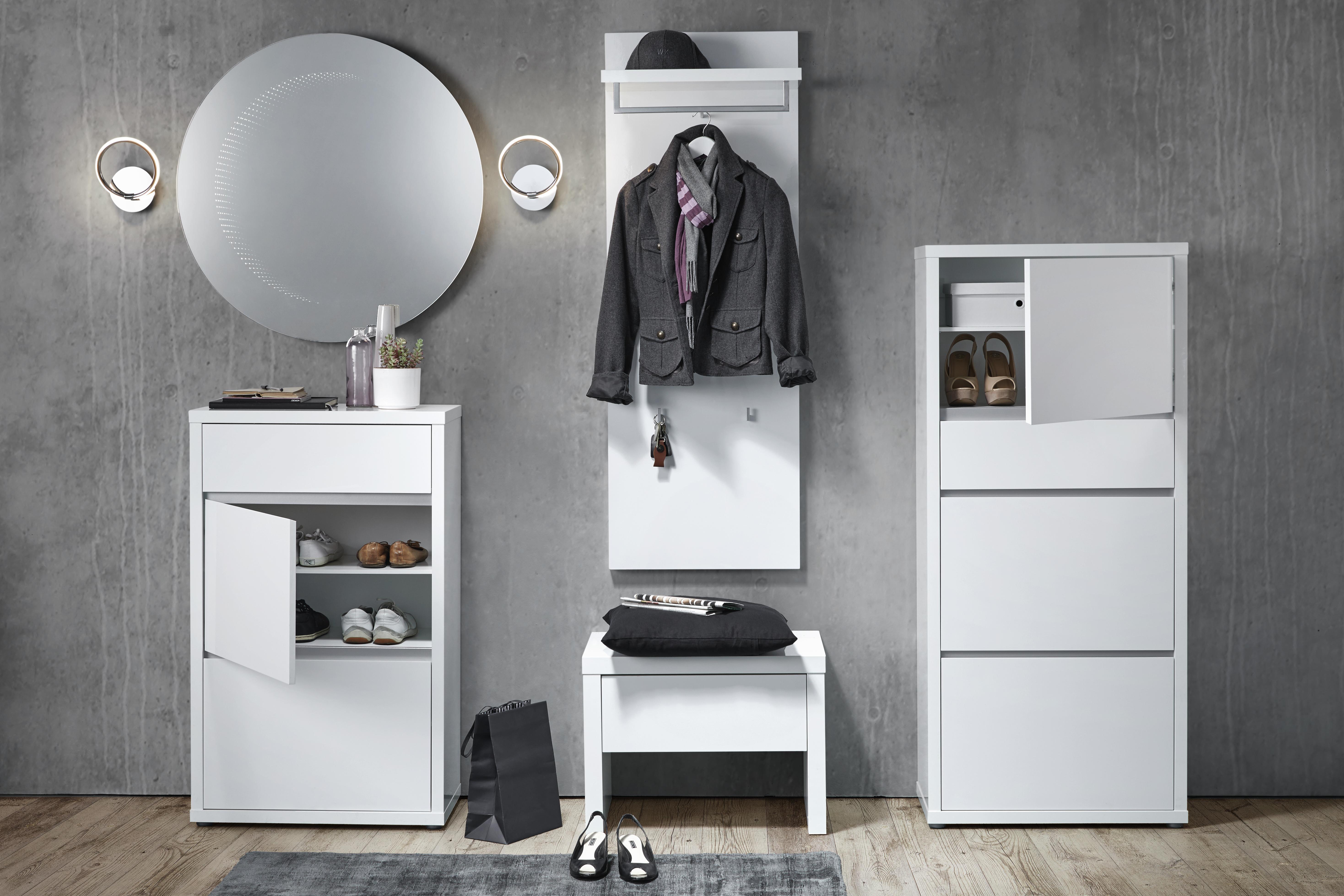 Schuhschrank In Weiss Hochglanz Online Kaufen Momax