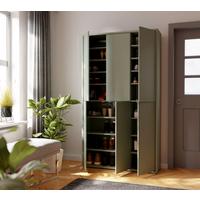 Dulap pentru pantofi ALICE SPRINGS - verde salvie, Basics, material pe bază de lemn (109,2/191,9/34,9cm) - Modern Living