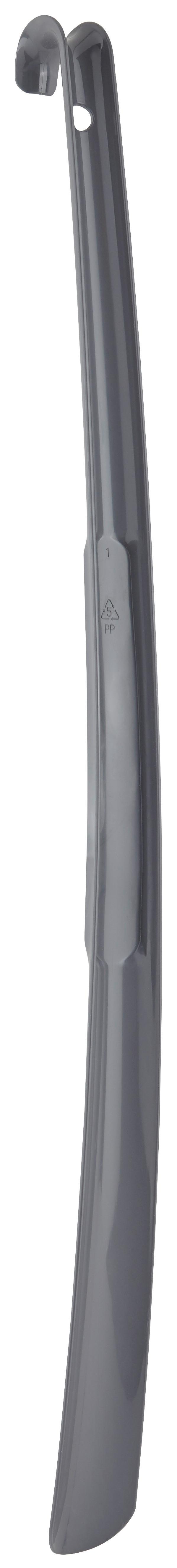 Schuhlöffel Steve XL in Anthrazit - Anthrazit/Weiß, Kunststoff (4,3/64cm) - Mömax
