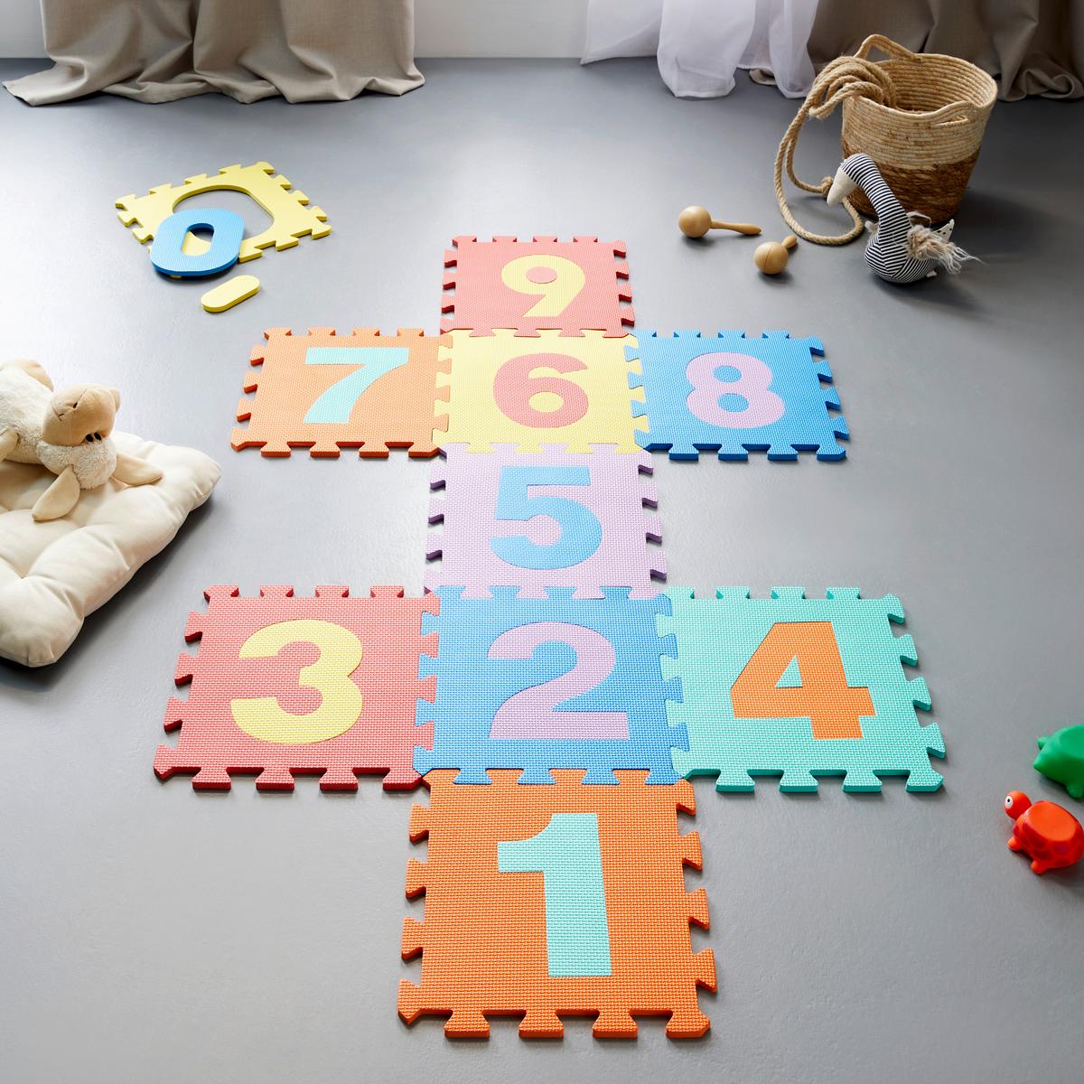 Covor pentru copii Playmat - multicolor, Basics, plastic (60/60cm) - Modern Living