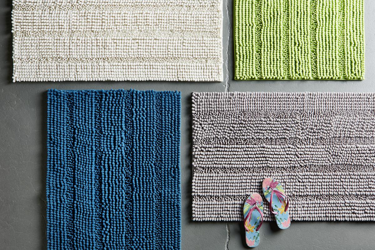 Badematte Uwe Weiss 60x100cm - Weiss, Textil (60/100cm) - Modern Living