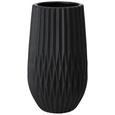 Vase Silvan aus Steingut - Schwarz, Keramik (17/31cm) Vase Silvan aus Steingut - Schwarz, Keramik (17/31cm)