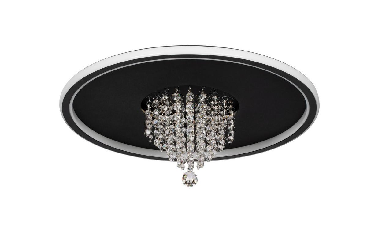 LAMPA SUFITOWA LED LAS VEGAS *SBN* - czarny, Lifestyle, tworzywo sztuczne/metal (50/20cm) - Novel