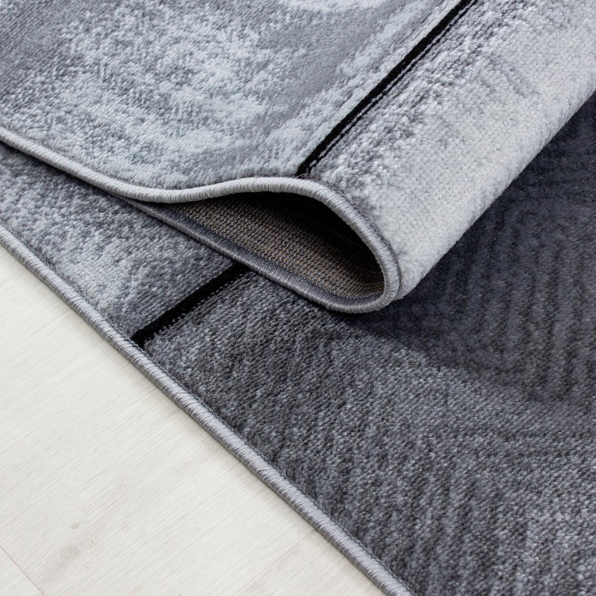 Tkana Preproga Plus, Črna, 240x340cm - črna, Basics, tekstil (240/340cm) - Novel