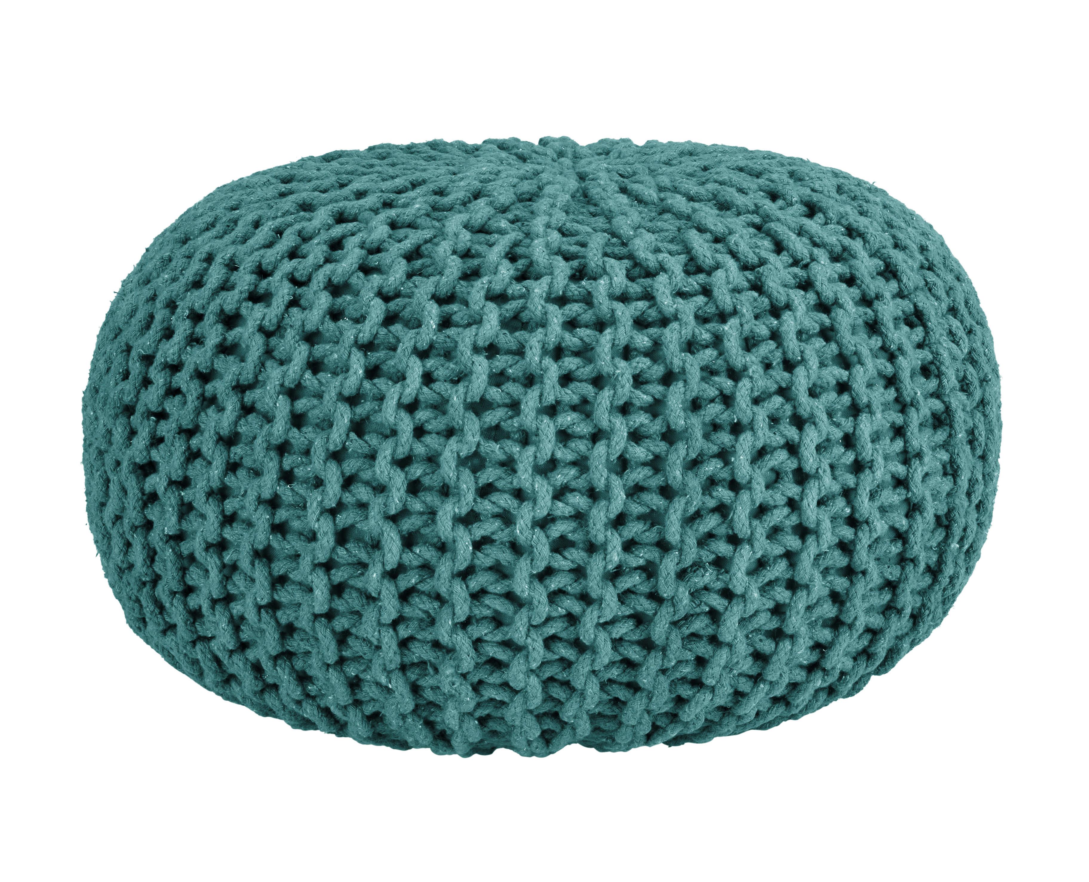 Sedežna Blazina Aline -Ext- - modra, tekstil (50/30cm) - Premium Living