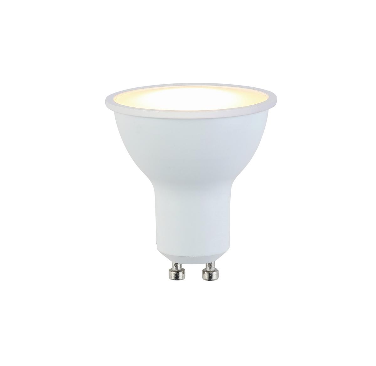 ŻARÓWKA LED COLOUR - biały, Basics, tworzywo sztuczne/metal (5/5,6cm) - Boxxx