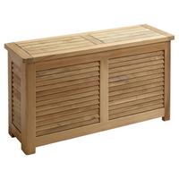 Truhe Classic ca. 90x48x30cm Teakholz - Teakfarben, ROMANTIK / LANDHAUS, Holz (90/48/30cm) - MID.YOU