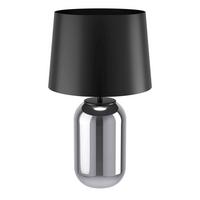 LAMPA STOŁOWA 390063*CUITE - czarny, Basics, metal/szkło (35/61cm) - Eglo