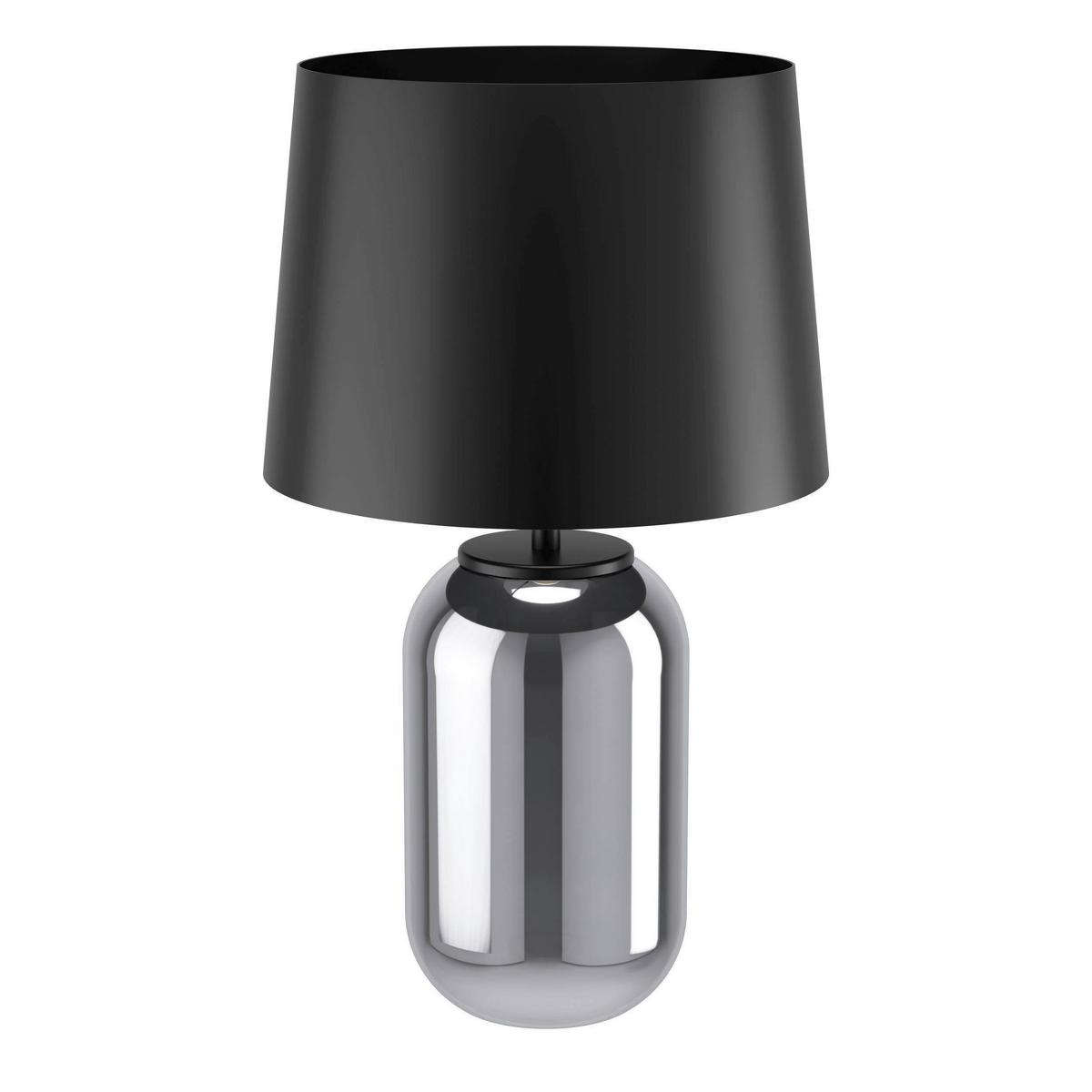 LAMPA STOŁOWA 390063*CUITE - czarny, Basics, metal/szkło (35/61cm) - Eglo