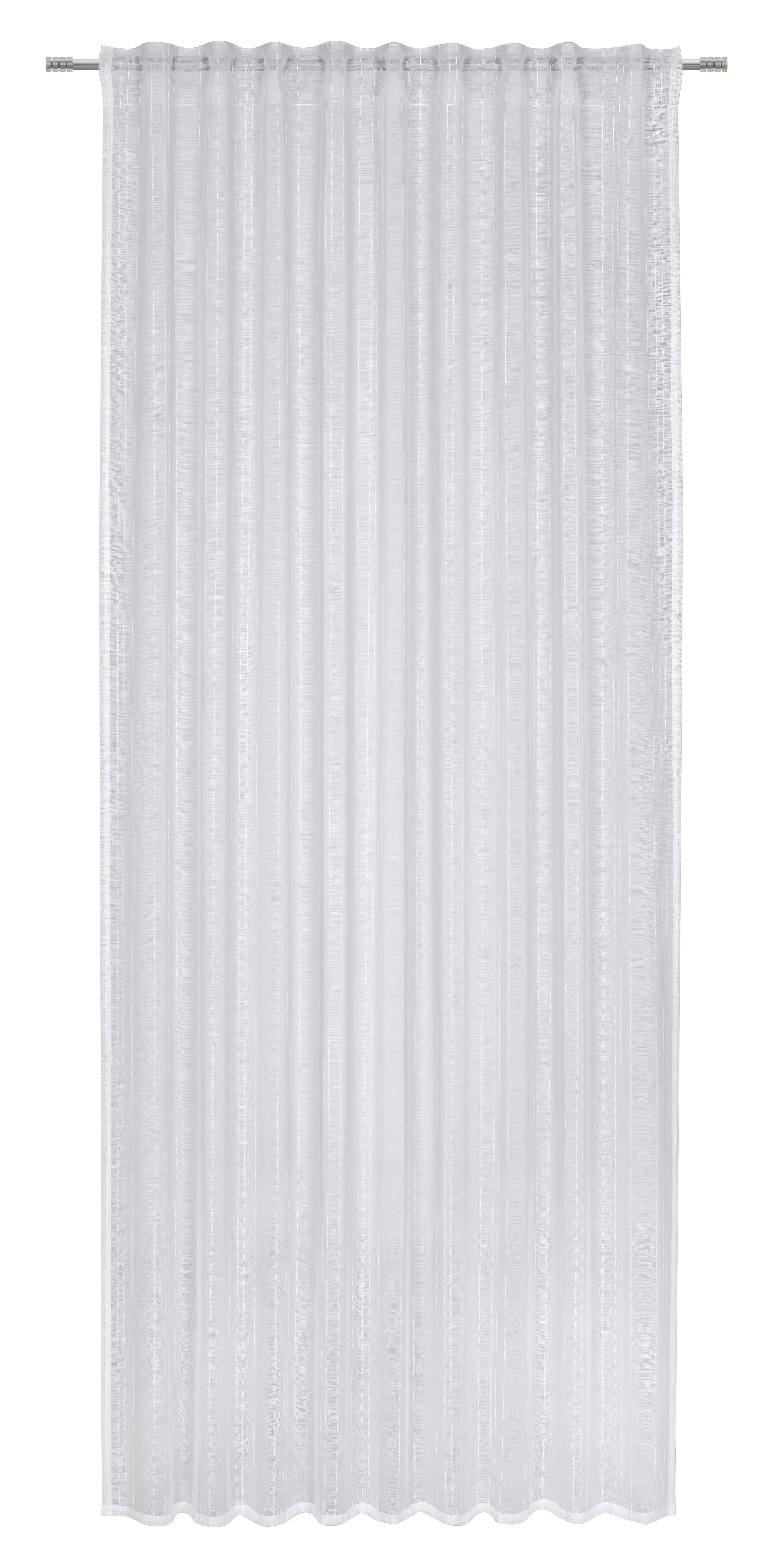 Fertigvorhang Cleo Grau ca. 140x245cm - Grau, KONVENTIONELL, Textil (140/245cm) - Based