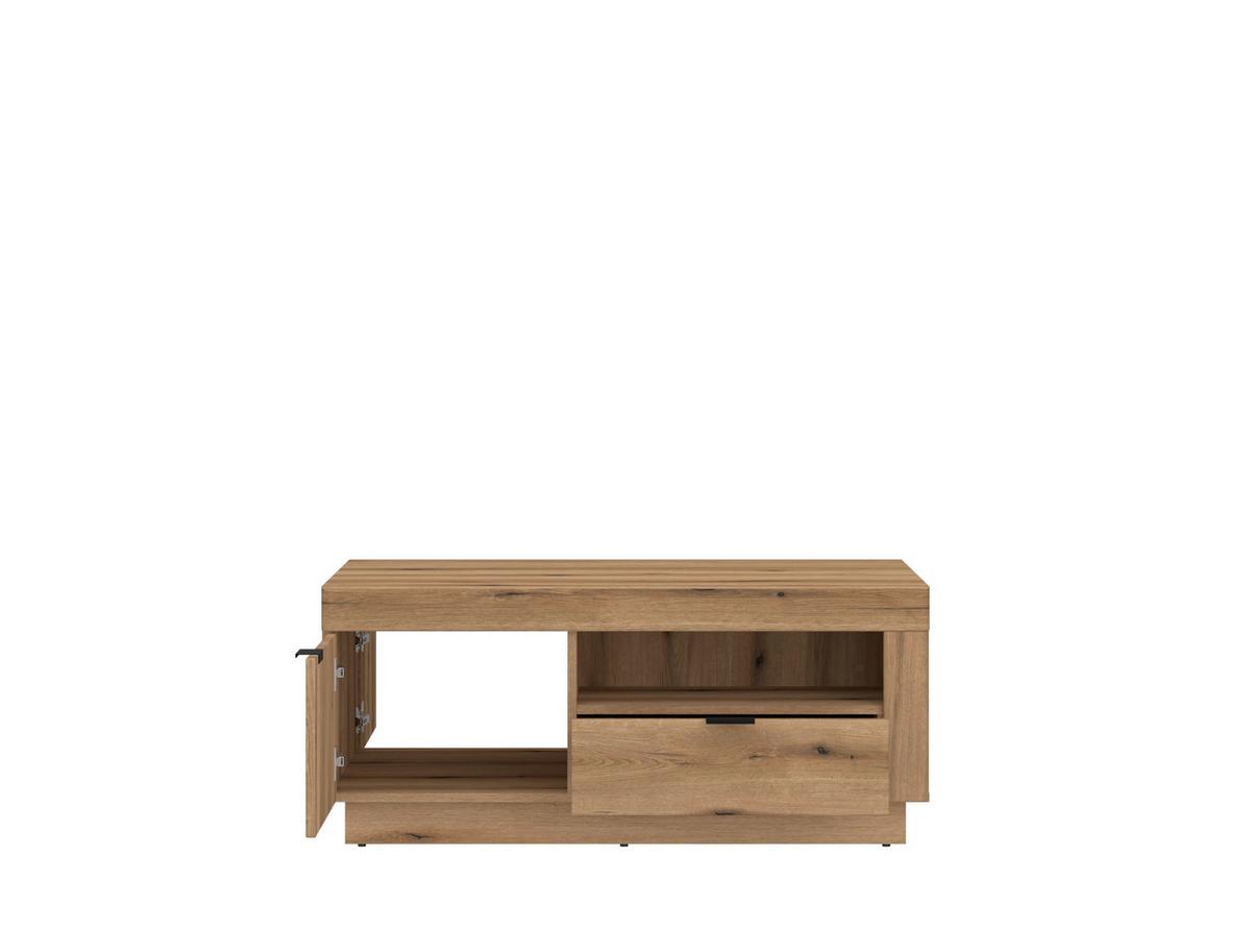 Măsuță de cafea DELAMAR - culoare lemn stejar, Trend, plastic/material pe bază de lemn (109,5/47,4/68cm) - Modern Living