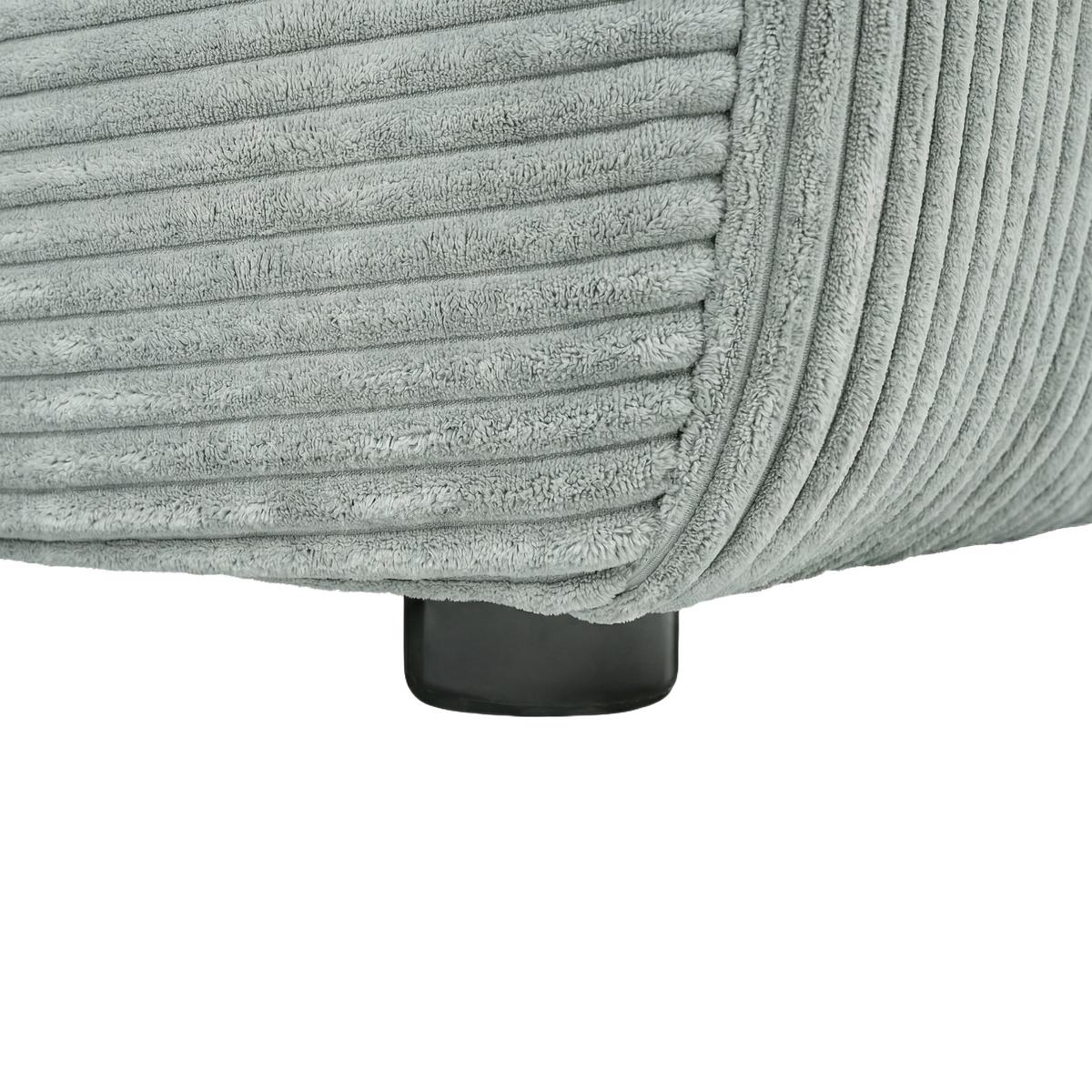 Coltar DAVE -BEST PRICE - verde salvie, Modern, textil (227/146cm) - Best Price