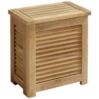TRUHE CLASSIC 5066200 - Teakfarben, ROMANTIK / LANDHAUS, Holz (52/55/36cm) - MID.YOU