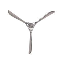 Stenska Dekoracija Propeller - srebrne barve, Konvencionalno, kovina (85/85/10cm) - Livetastic