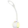 SKRIVBORDSLAMPA NIHAT - vit, Modern, plast (12,5/12,5/34cm) - Mömax
