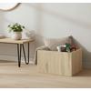 FÖRVARINGSLÅDA BONO -SB- - Sonoma ek, Modern, trämaterial (44/28/33cm) - Mömax