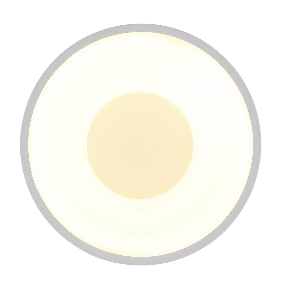 LAMPA SUFITOWA LED 56964W RAYMOND - biały/opal, Basics, tworzywo sztuczne/metal (15/7,5cm)